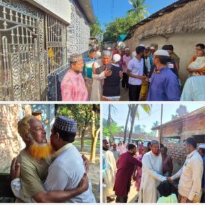 পার্বতীপুর উপজেলায় গনসংযোগের একাংশ। প্রধান, মেহমান হিসেবে উপস্থিত ছিলেন, দিনাজপুর-৫ (ফুলবাড়ি-পার্বতীপুর) আসনের বাংলাদেশ জামায়াতে ইসলামী মনোনীত প্রার্থী মোঃ আনোয়ার হোসেন